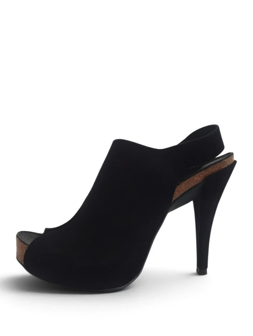 PEDRO GARCIA Pumps Anatomically Contoured Cork Footbed Platform Stiletto Heel 7